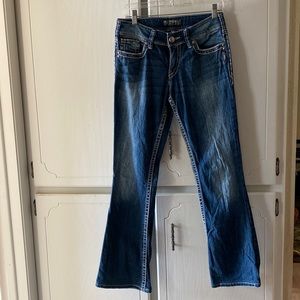 Silver jeans suki 28x34 long